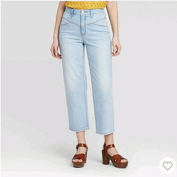 Universal Thread Jeans Universal Thread Vintage Straight Cropped